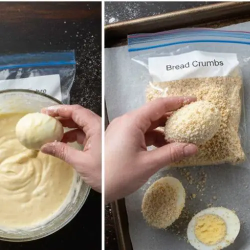 Step 3: Bread the Egg Whites