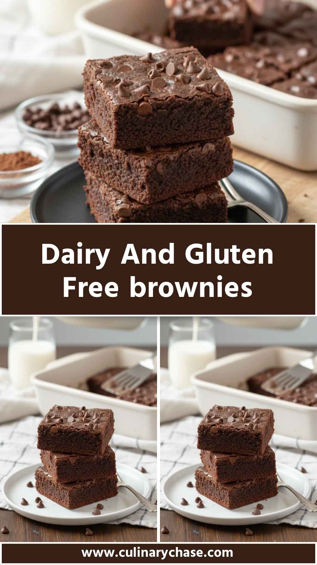 Dairy And Gluten Free Brownies – Culinary Chase