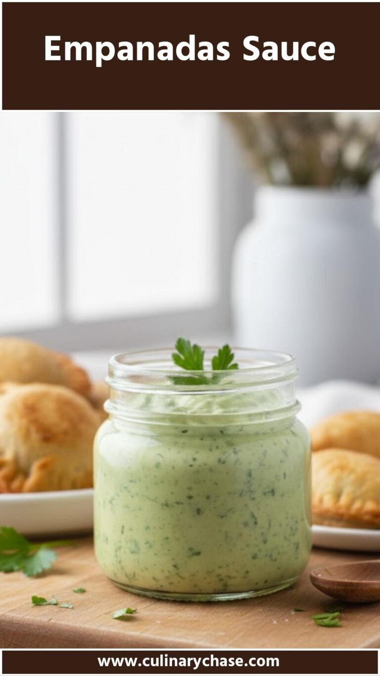 Empanadas Sauce - Culinary Chase
