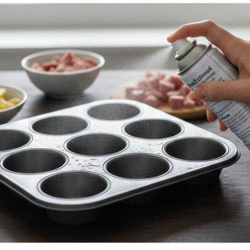 Step 2: Prepare the Muffin Tin