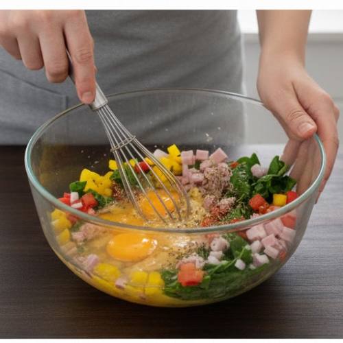 Step 5: Mix the Egg Filling