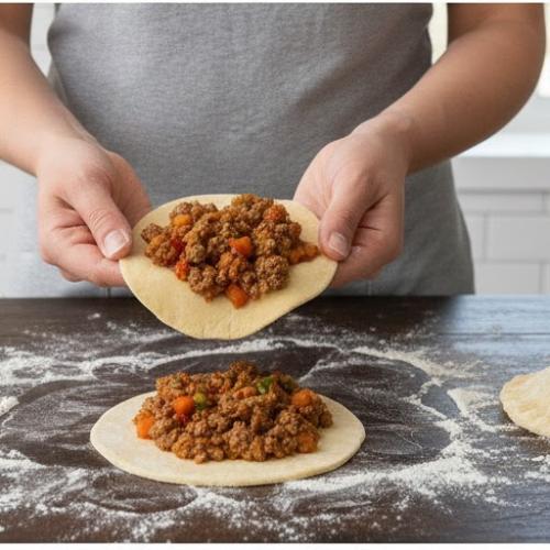 Step 4: Filling the Empanadas