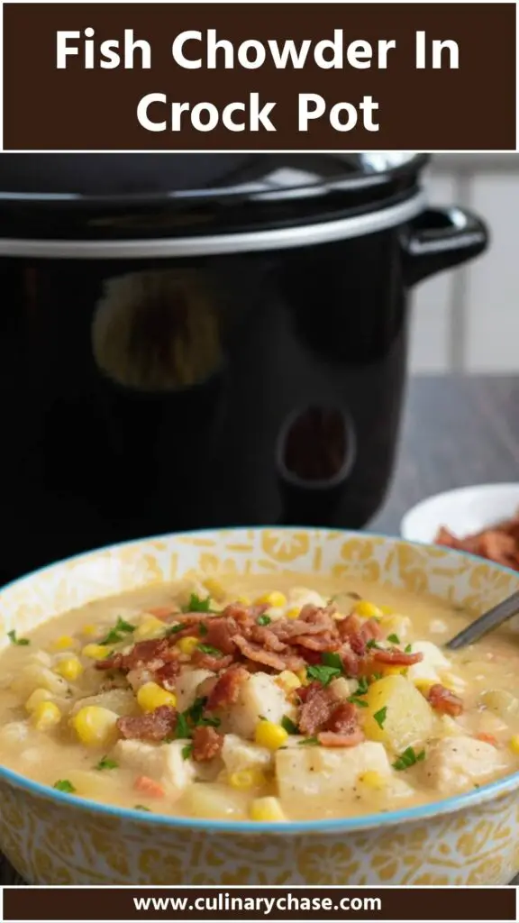 Fish Chowder In Crock Pot