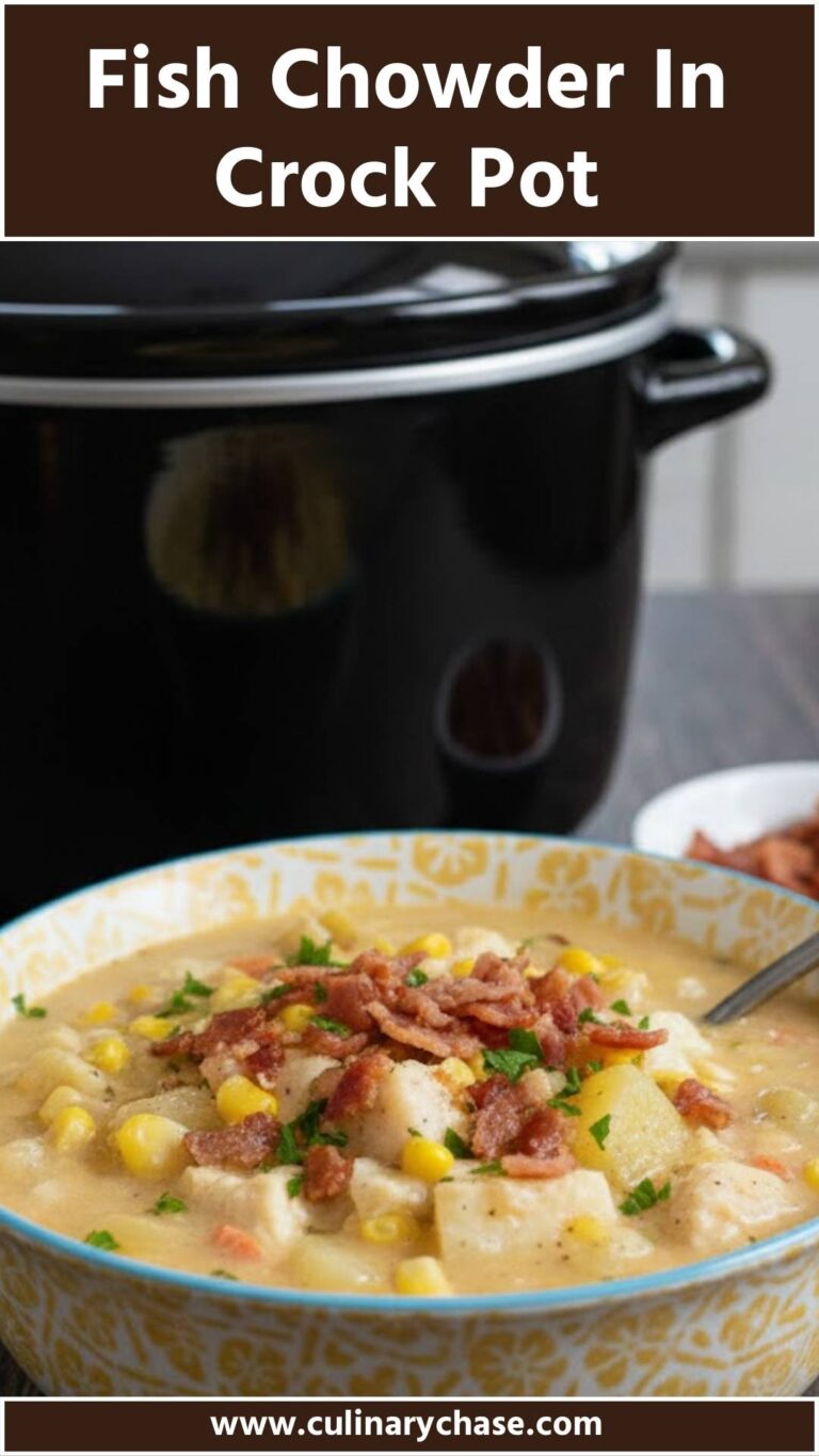 Fish Chowder In Crock Pot - Culinary Chase