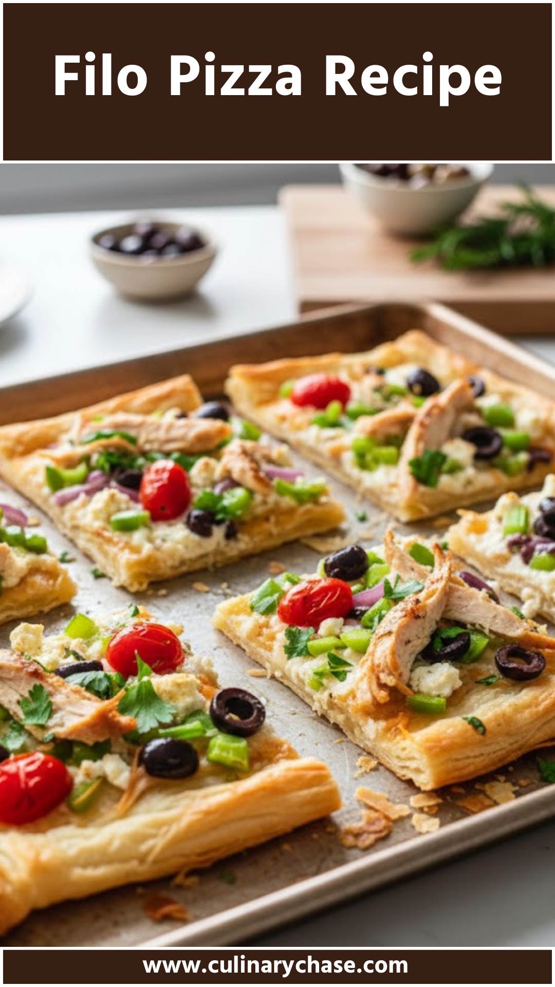 Filo Pizza Recipe – Culinary Chase