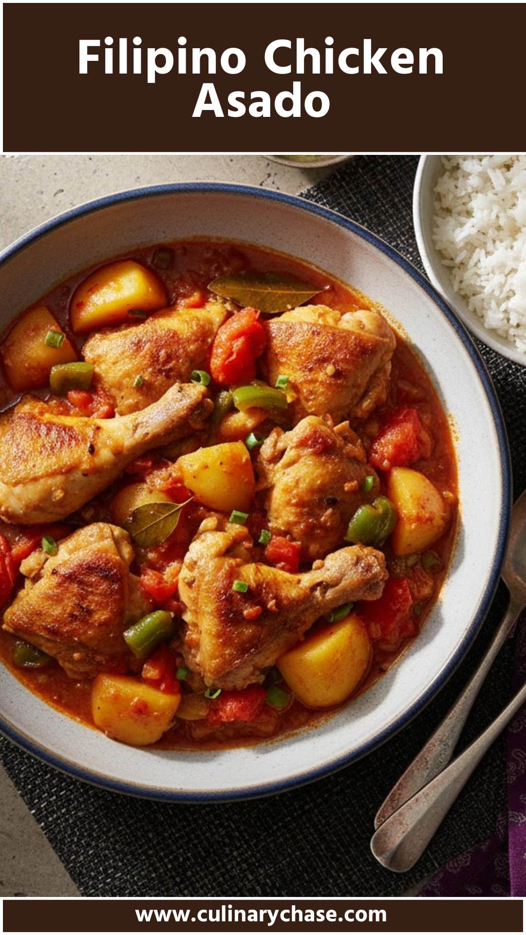 Filipino Chicken Asado – Culinary Chase