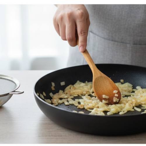 Step 3: Sauté Aromatics