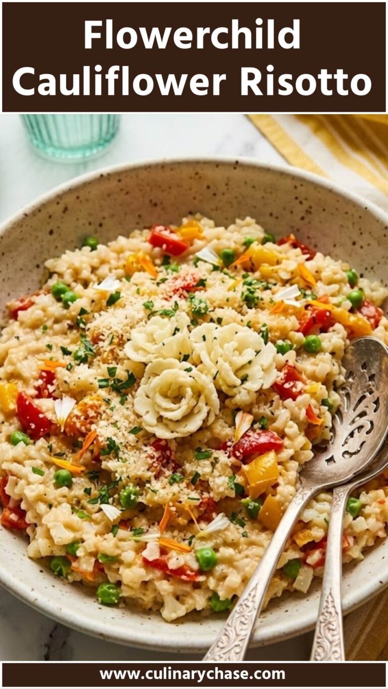 Flowerchild Cauliflower Risotto – Culinary Chase