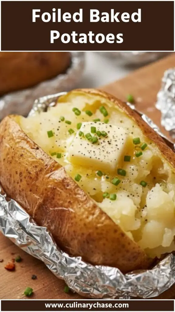 Foiled Baked Potatoes 