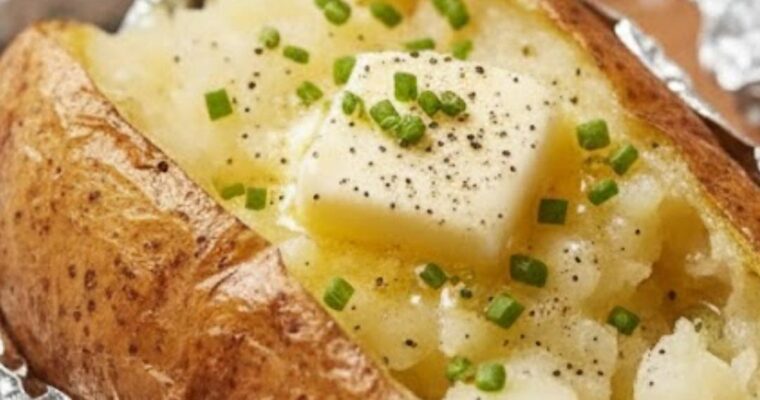 Foiled Baked Potatoes – Culinary Chase