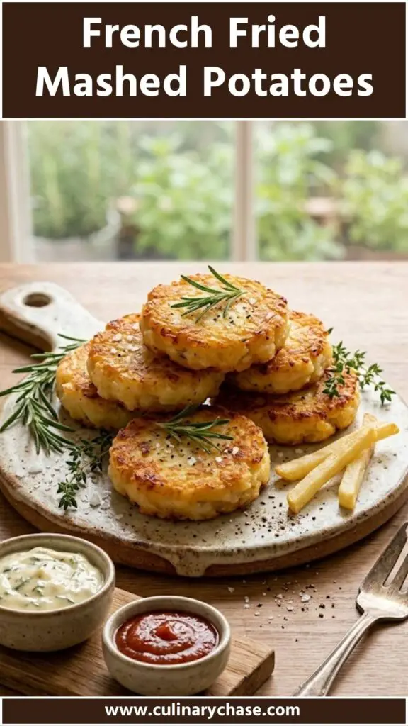 French Fried Mashed Potatoes