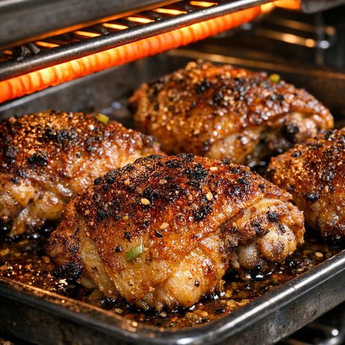 Step 6: Optional Crisp-Up Under the Broiler