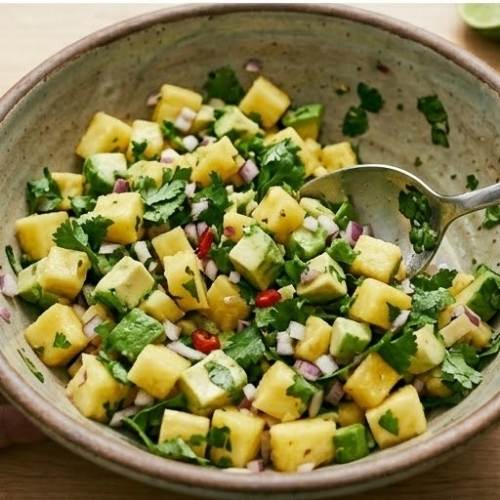 Step 4: Create the Pineapple Salsa Step 4: Create the Pineapple Salsa