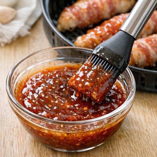 Step 7: Apply the Sauce (First Side)