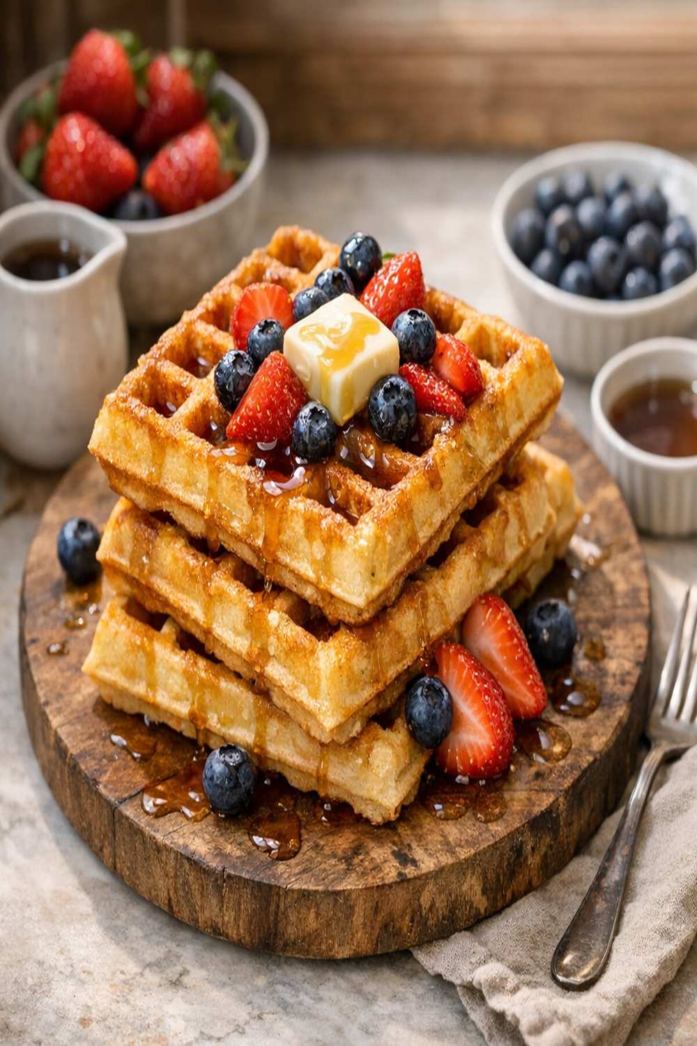 Air Fry Waffles Recipe