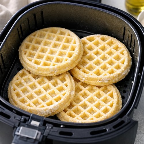 Step 2: Arrange Waffles in the Basket