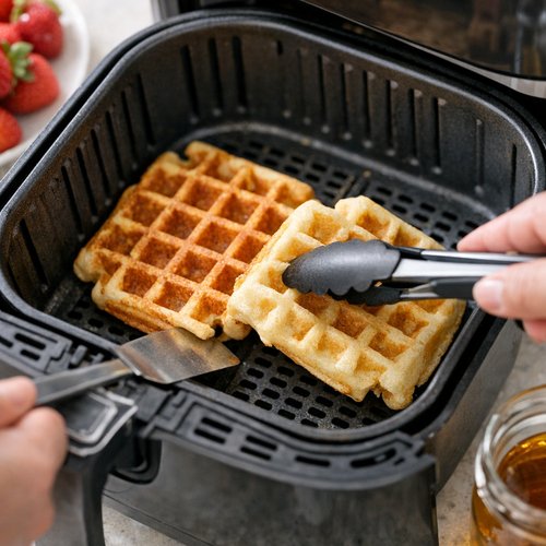 Step 4: Flip for Even Browning