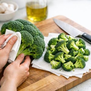 Air Fryer Asian Broccoli Recipe step 1