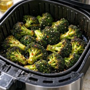 Air Fryer Asian Broccoli Recipe step 5