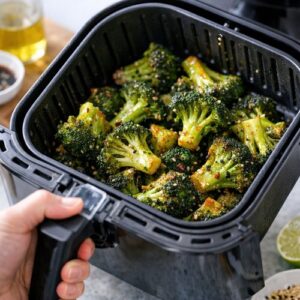 Air Fryer Asian Broccoli Recipe step 6