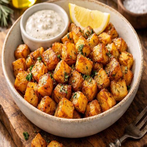 Air Fryer Diced Potatoes Recipe