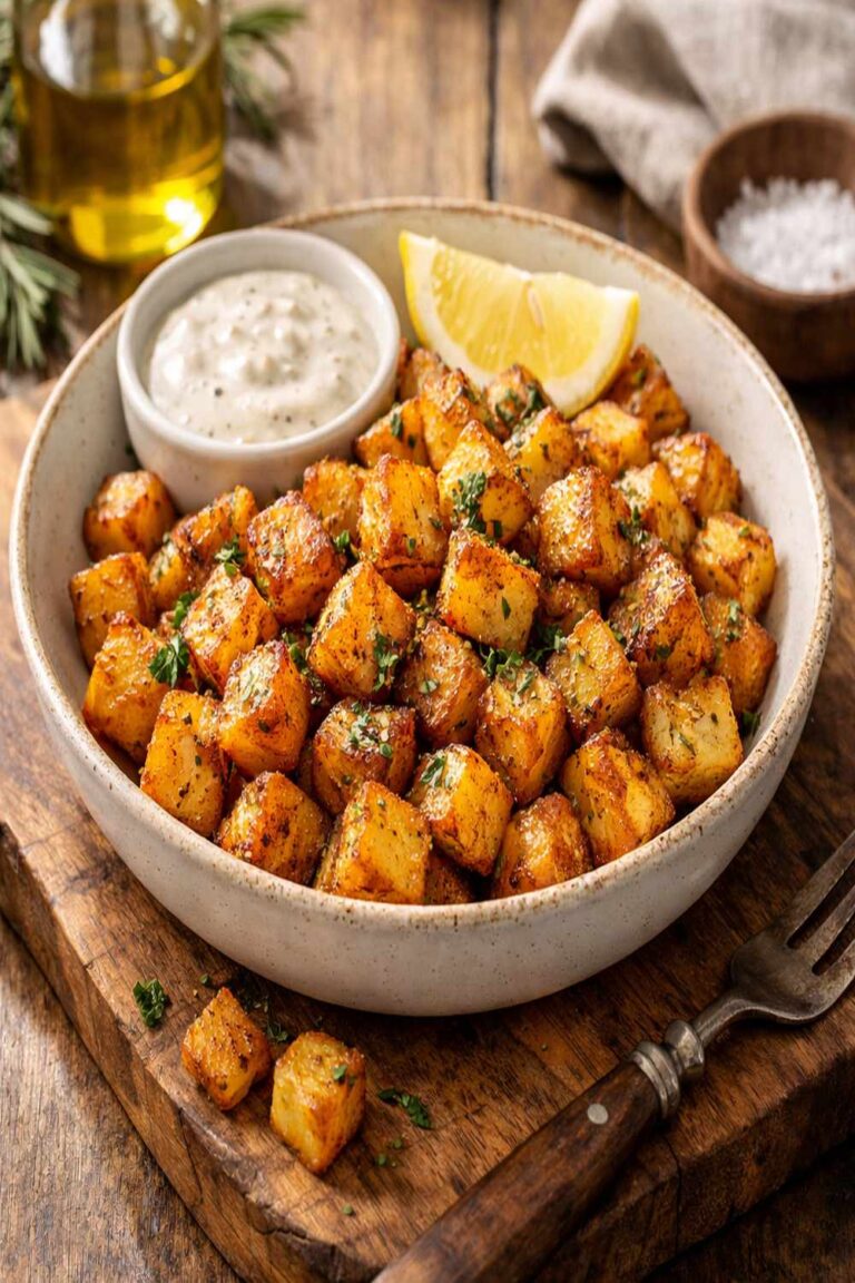 Air Fryer Diced Potatoes Recipe