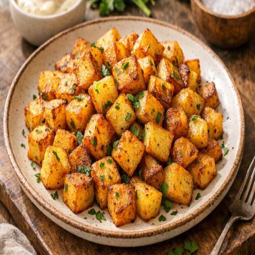 Air Fryer Diced Potatoes Recipe