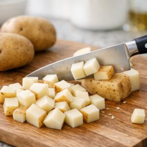 Air Fryer Diced Potatoes Recipe step 2