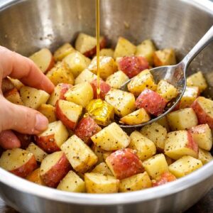 Air Fryer Diced Potatoes Recipe step 3