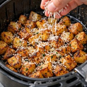 Air Fryer Diced Potatoes Recipe step 4