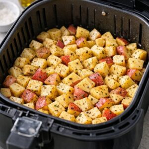 Air Fryer Diced Potatoes Recipe step 4
