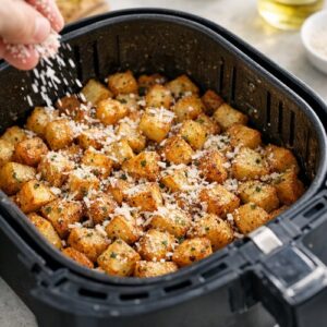 Air Fryer Diced Potatoes Recipe step 6