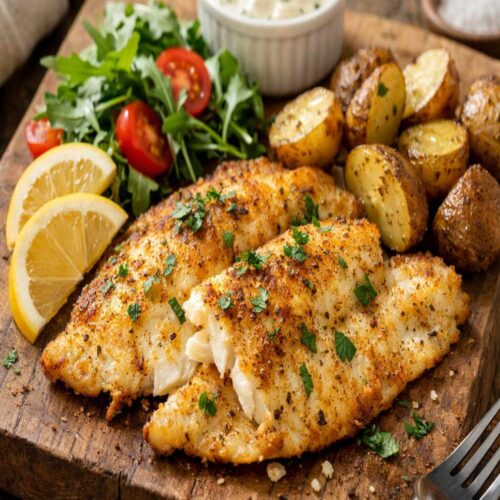 Air Fryer Flounder Recipe