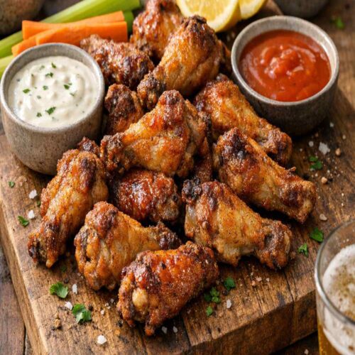 Air Fryer Frozen Wings Recipe