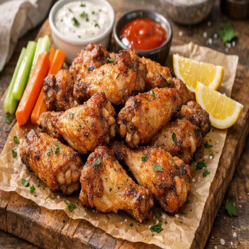 Air Fryer Frozen Wings Recipe