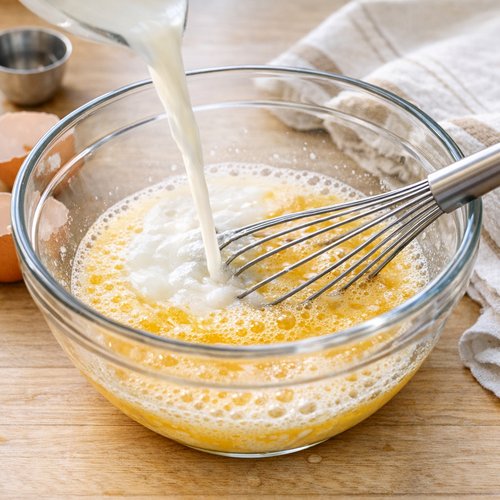 Step 2: Whisk the Wet Ingredients Together First