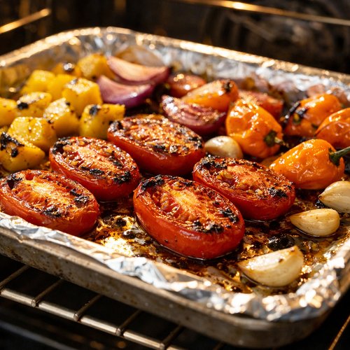 Step 3: Roast Until the Edges Darken (About 30 Minutes)