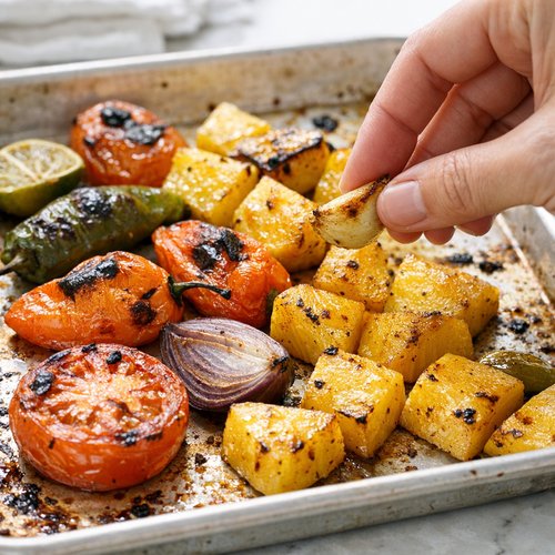 Step 4: Cool Briefly and Remove the Garlic Clove